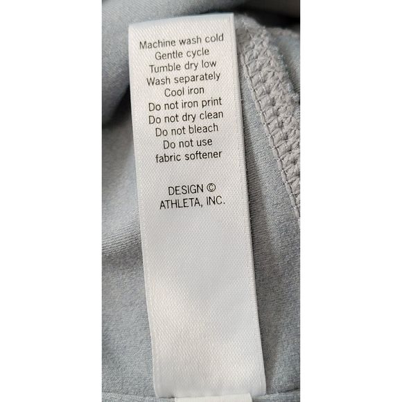 Athleta Womens Medium Nomad Salutation Mesh Capri Leggings Pre-Owned - Picture 8 of 8